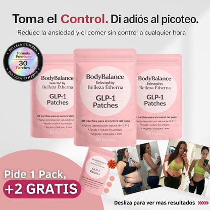 BodyBalance GLP-1 Parches  (30 + 60 GRATIS)