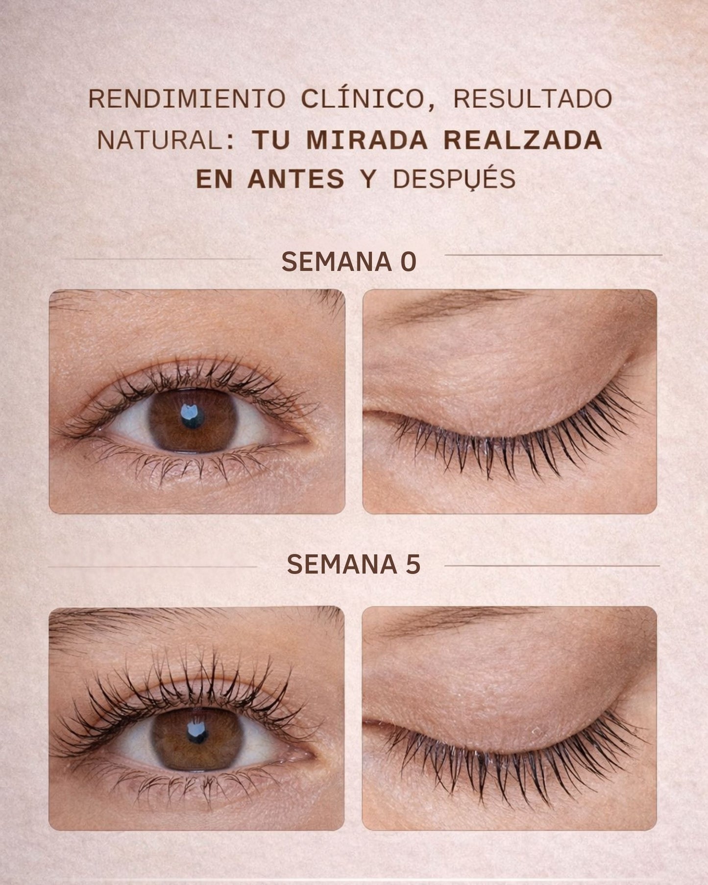 Pestañas Cortas, Débiles y Sin Volumen? Transforma tu mirada en 28 días